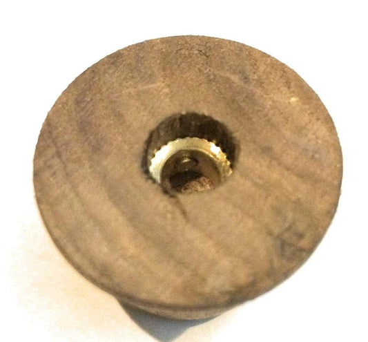 Unfinished Case Electric Walnut Radio Knob Knob Big River Hardware