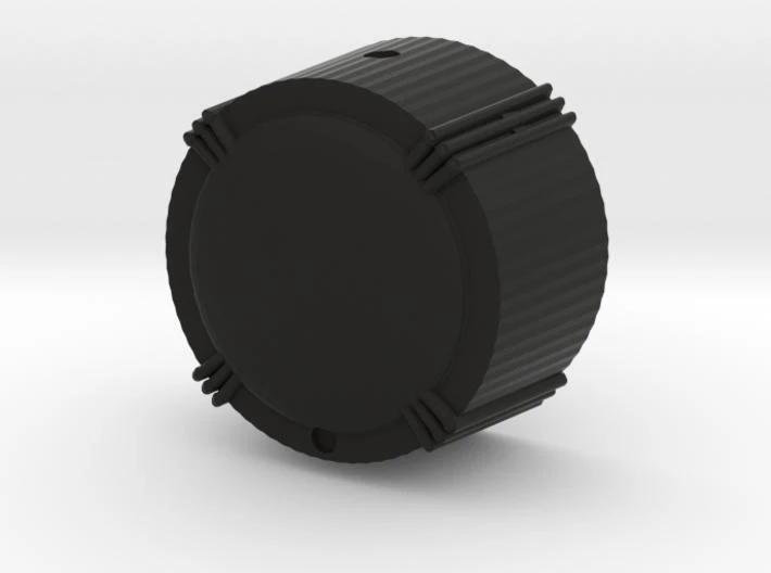 USA Made Reproduction 1930 RCA "THREE STRIPE" Radio Knob The Factory Black Premium Versatile Plastic