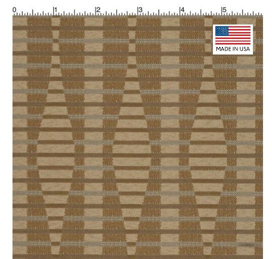 Made in the USA Vintage Style Bulk Speaker Grill Cloth in Taupe Color by Big River Hardware