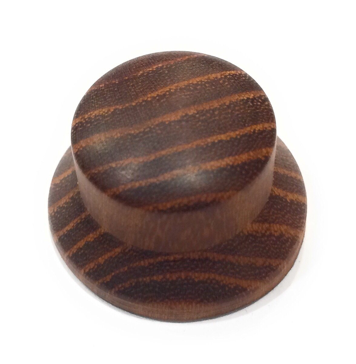 Wood Guitar Strat Knob - 100 year old Osage Orange Guitar Control Knob Big River Hardware