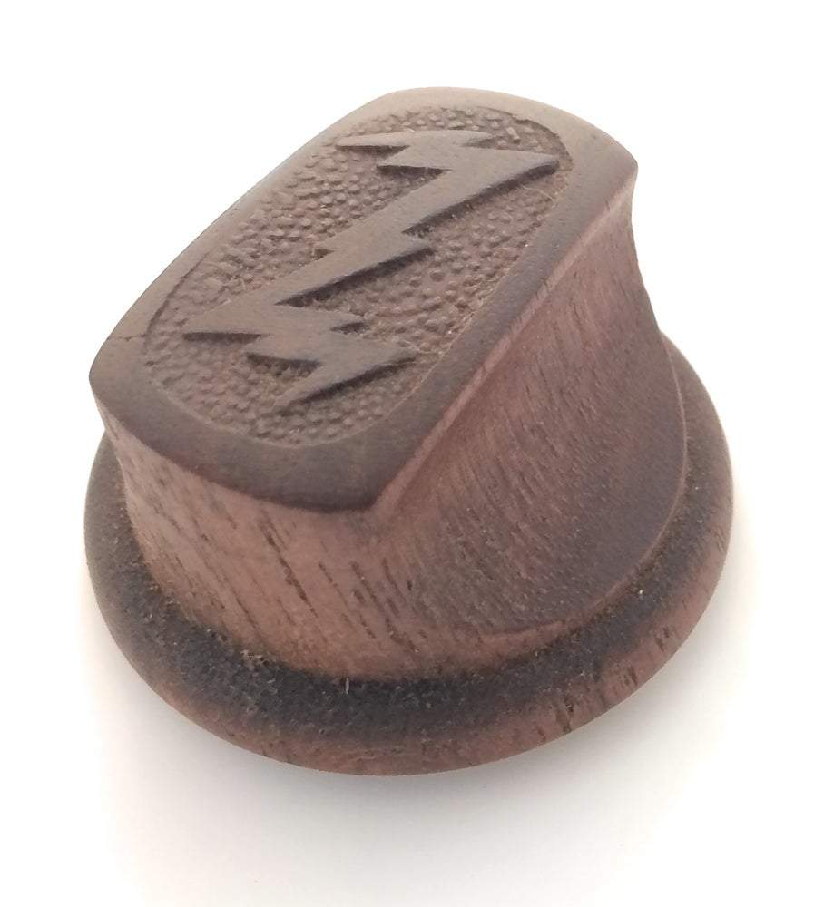 Zenith Large Pinch Solid Wood Reproduction Radio Knob- Antique Radio Repair Knob Big River Hardware New - Zenith Large Pinch Solid Wood Reproduction Radio, Guitar, Amp or Fuzz Knob