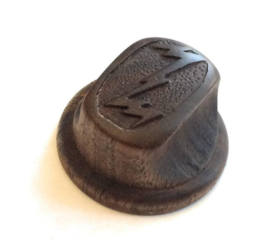 Zenith Motor Drive Tuning Pinch Solid Wood Reproduction Radio Knob Knob Big River Hardware New - Zenith Motor Drive Tuning Pinch Solid Wood Reproduction Radio Knob
