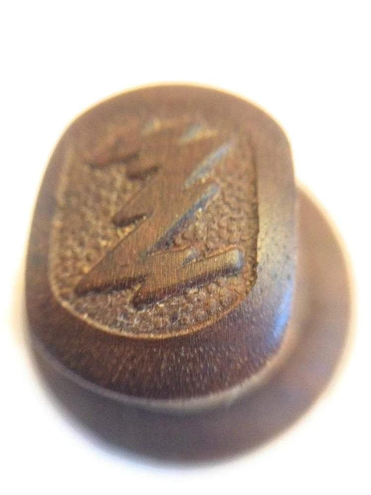 Zenith Small Pinch Solid Wood Reproduction Radio Knob Knob Big River Hardware