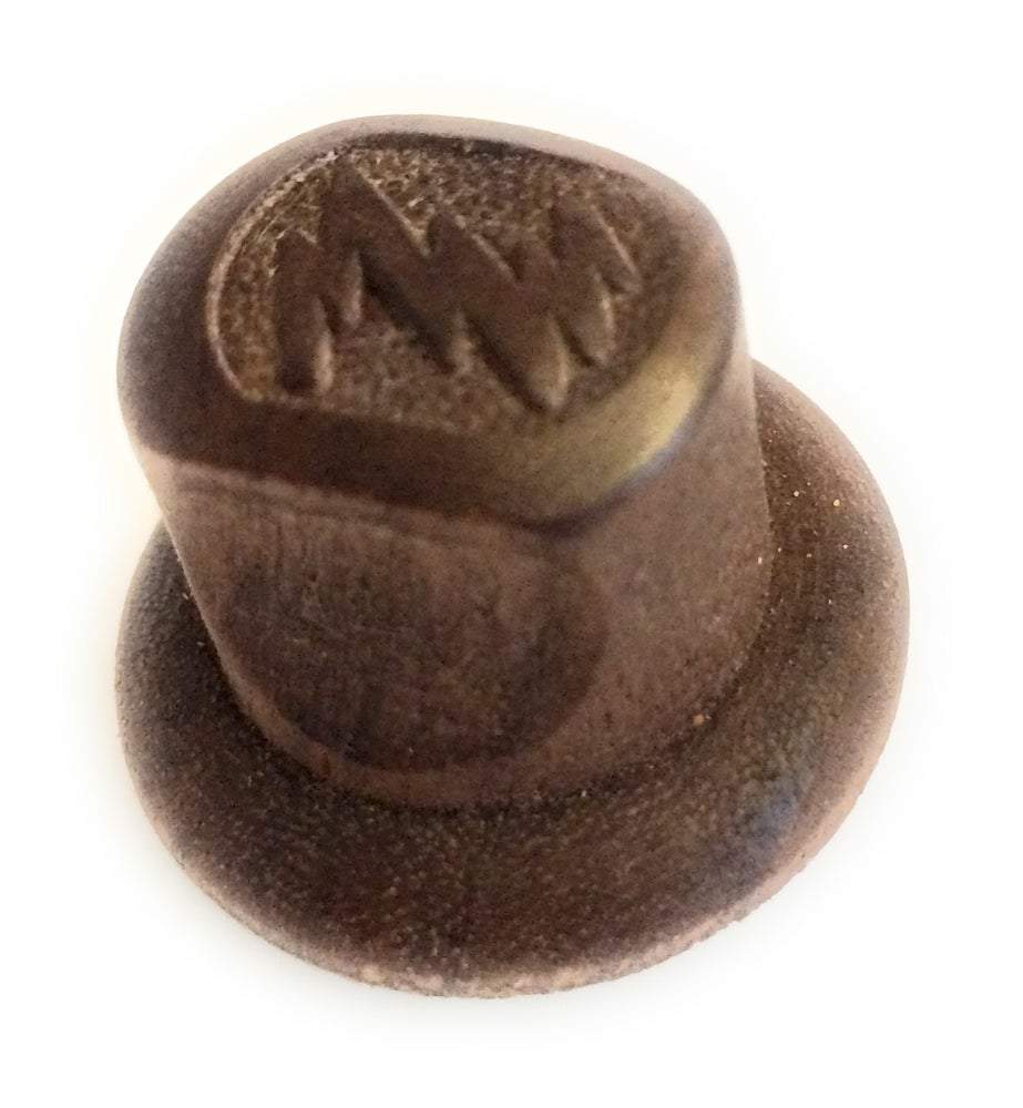 Zenith Small Pinch Solid Wood Reproduction Radio Knob Knob Big River Hardware Zenith Small Pinch Solid Wood Reproduction Radio Knob