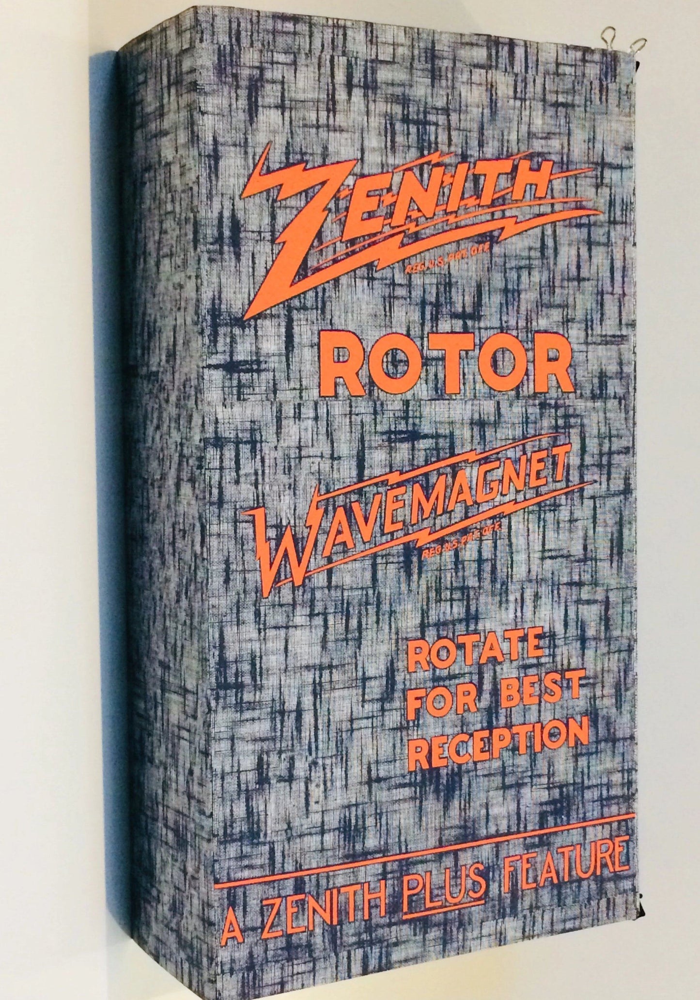Zenith Wave Magnet Antenna Box -Antique Radio Repair Kit Radio Parts Big River Hardware