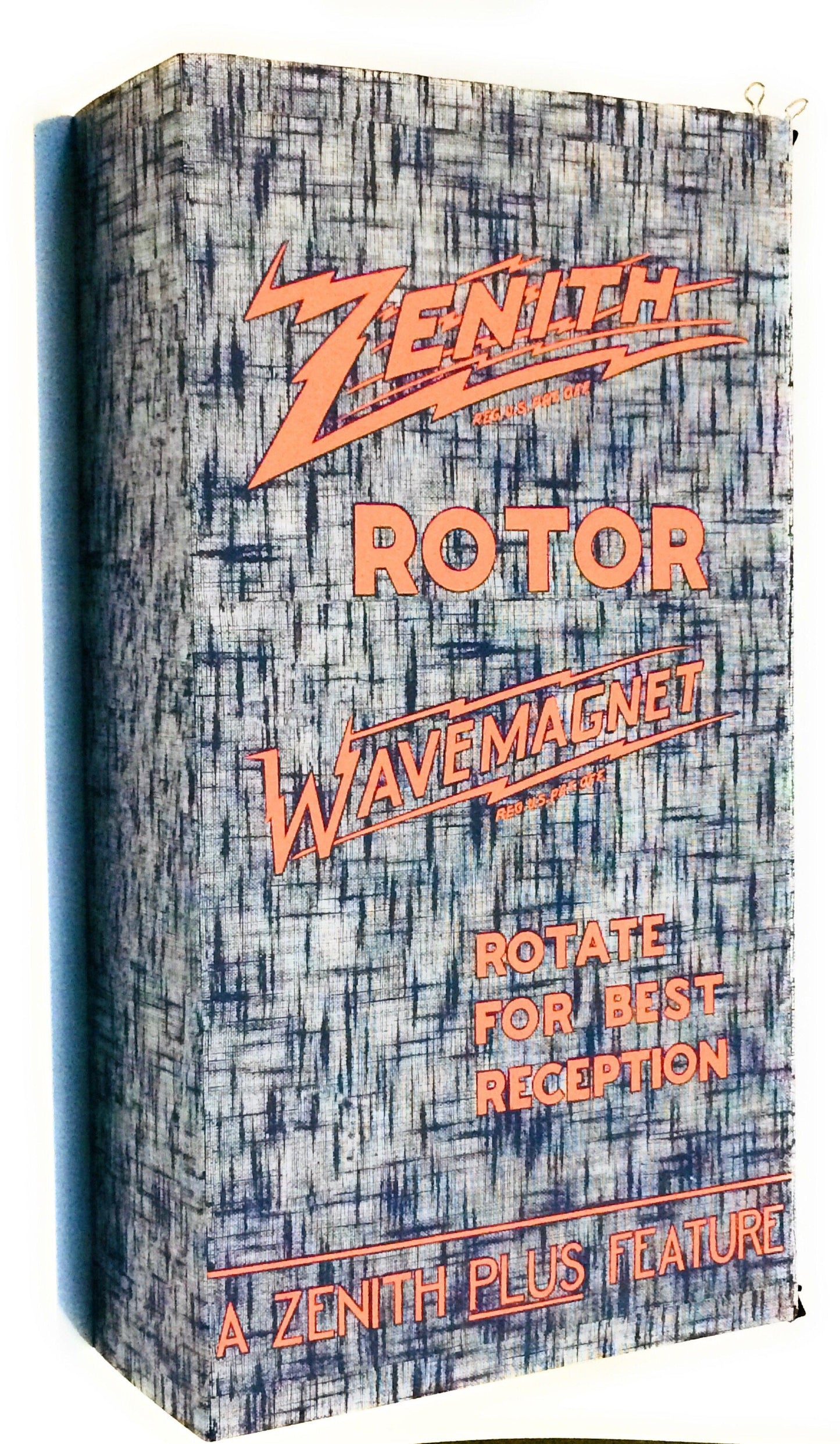 Zenith Wave Magnet Antenna Box -Antique Radio Repair Kit Radio Parts Big River Hardware