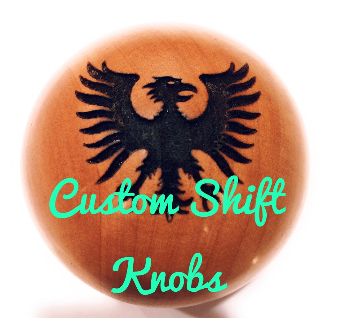Check our our Tattoo inspired Shift knobs being custom made.