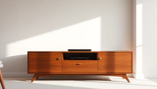 Retro Chic: Building a Mid-Century Modern TV Stand