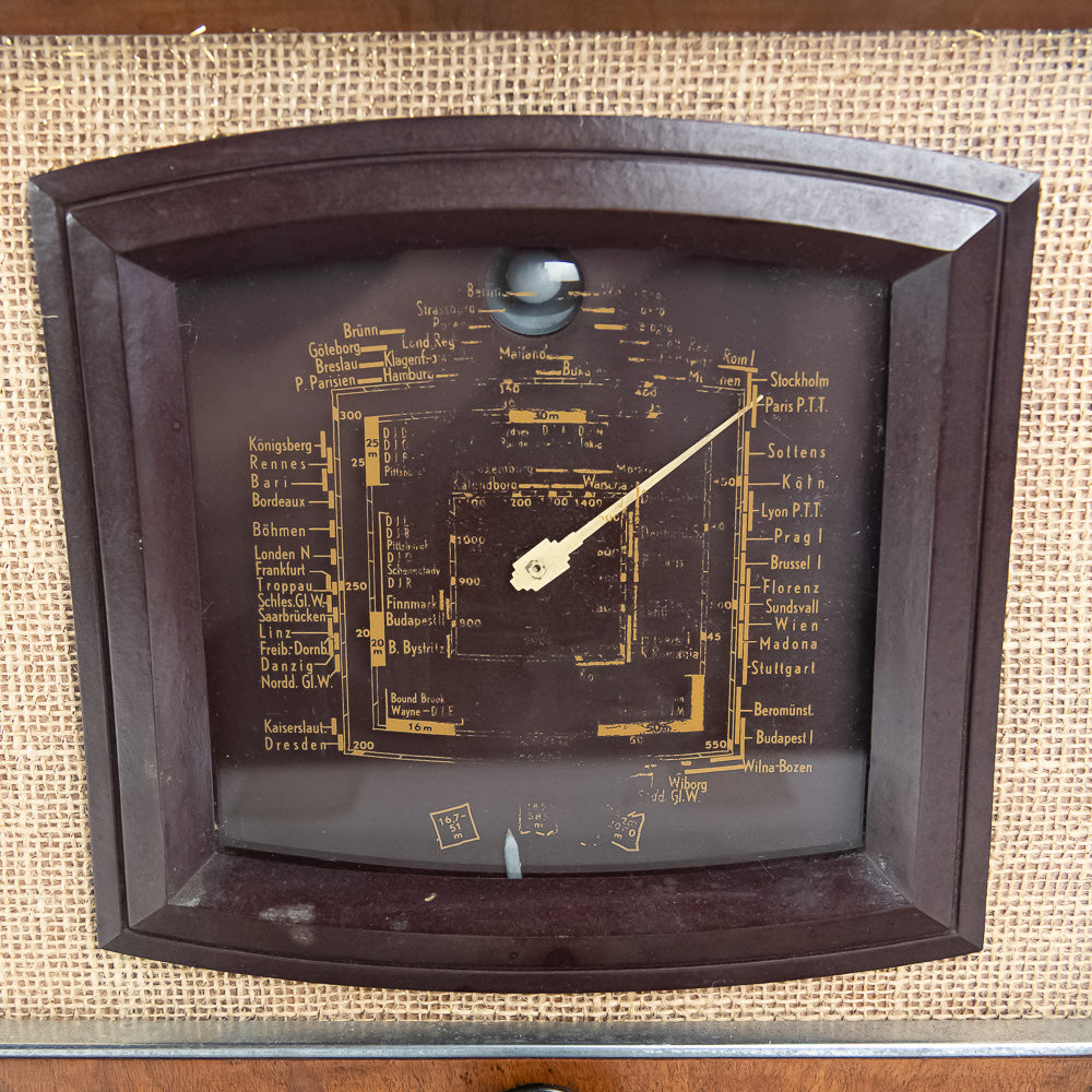 Philips Aachen Super D60 1939 – Rare Antique Radio