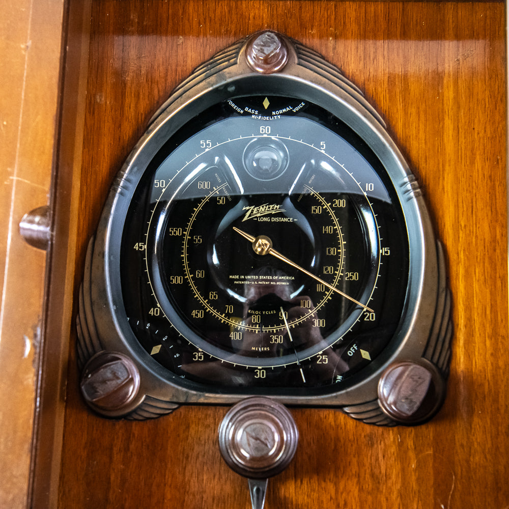 zenith radio models 1930s