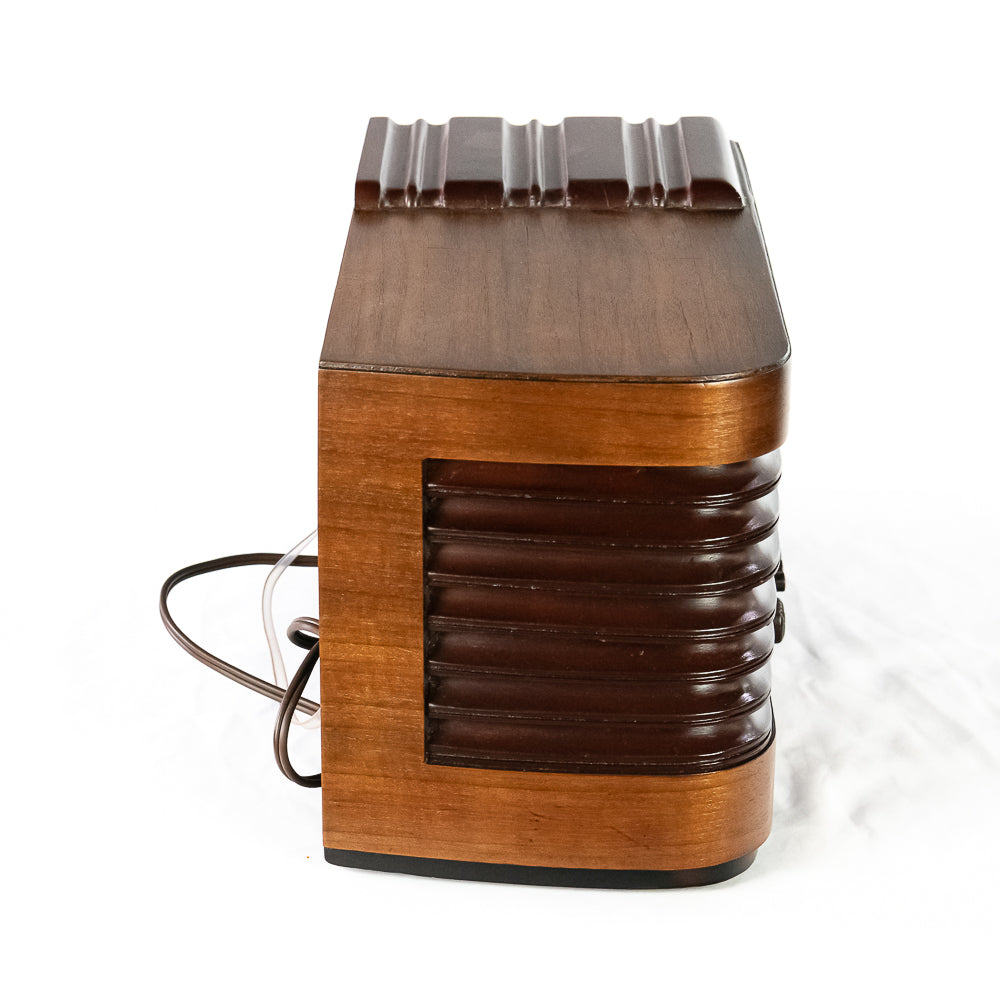 Firestone Air Chief Radio  R-313-A (1939)(wood tube table radio) - Free Shipping