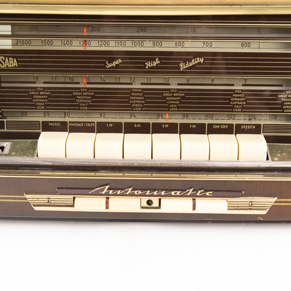 SABA Automatic 300 9T – Vintage 1950’s German Console - Free Shipping