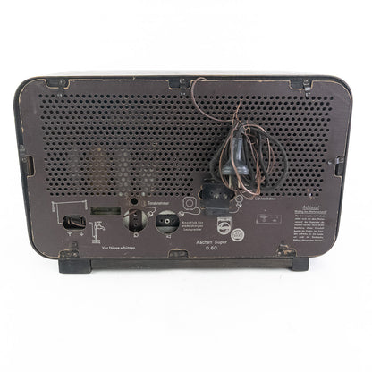 Philips Aachen Super D60 1939 – Rare Antique Radio
