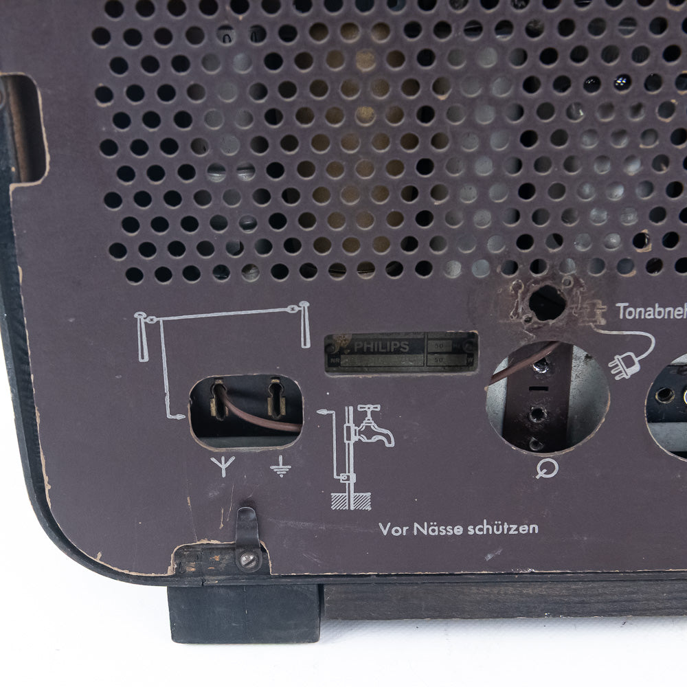 Philips Aachen Super D60 1939 – Rare Antique Radio