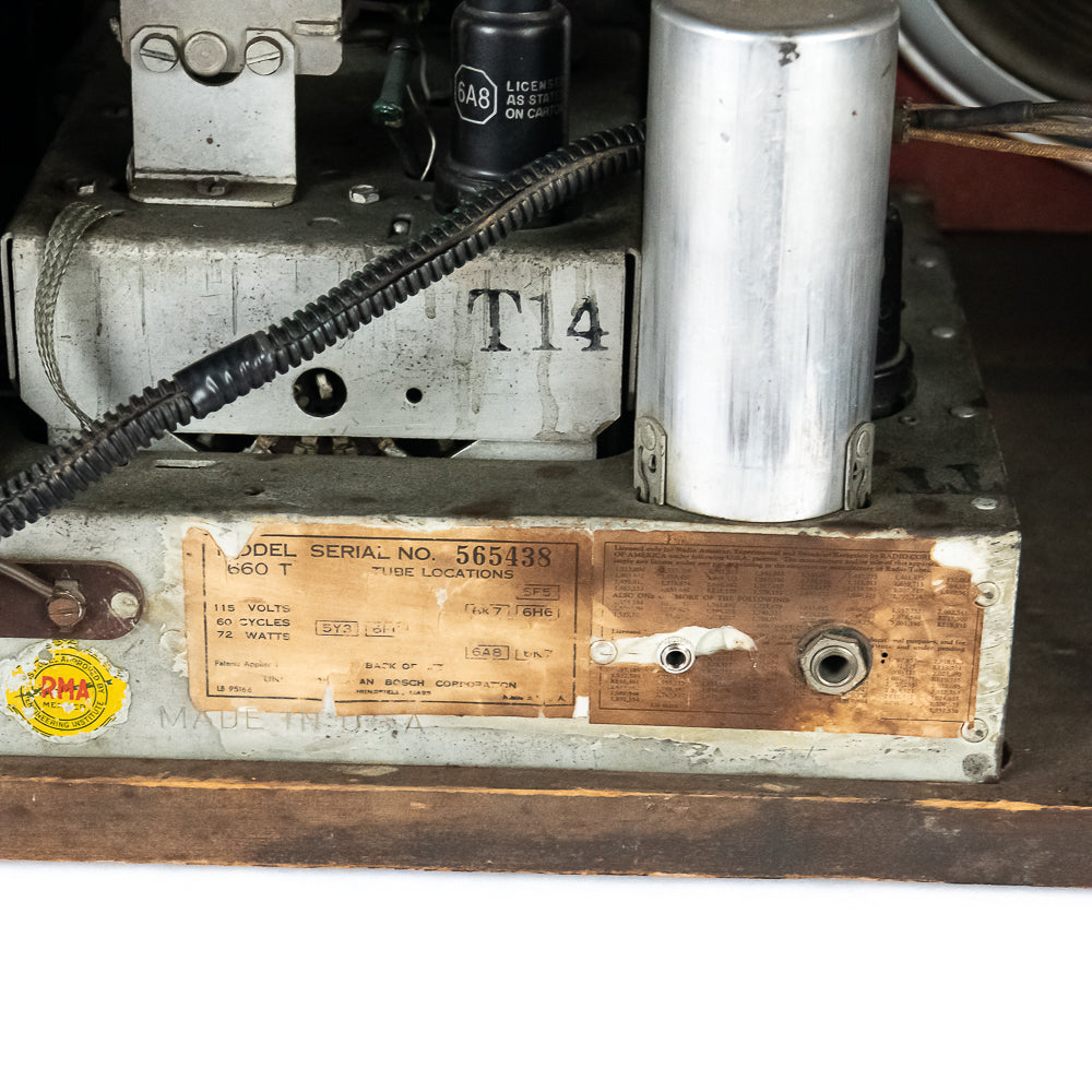American Bosch 660-T Radio | Rare Restored Collectible