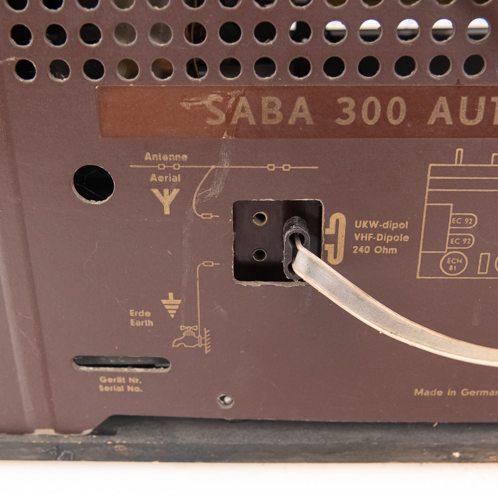 SABA Automatic 300 9T – Vintage 1950’s German Console - Free Shipping