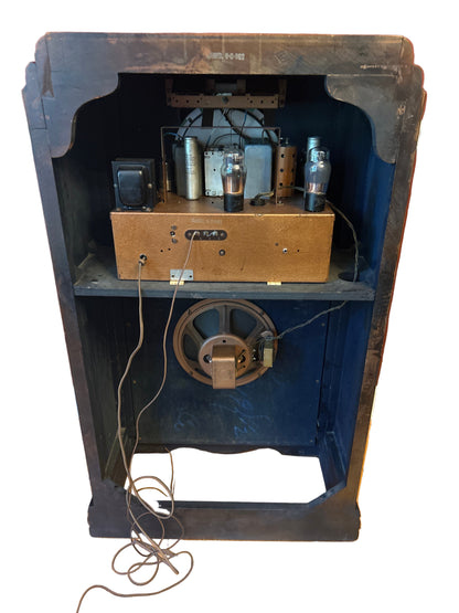vintage Zenith tube amplifier