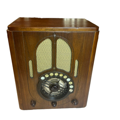 Working – 1936 - Crosley Fiver - Chassis # 547 - AM/SW Tombstone Radio