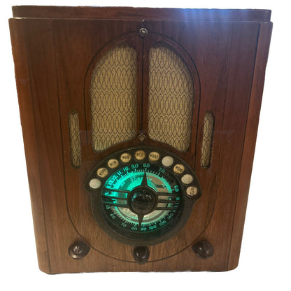 Working – 1936 - Crosley Fiver - Chassis # 547 - AM/SW Tombstone Radio