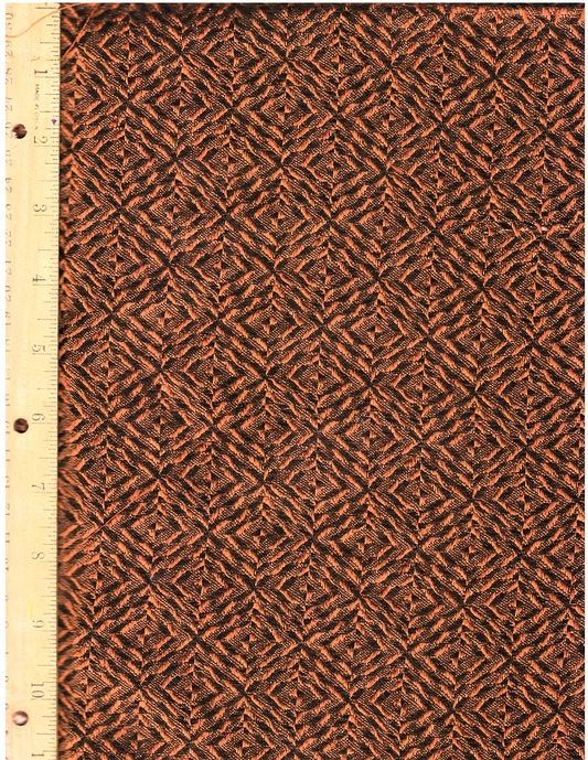 Vintage radio grill cloth with Starburst pattern for speaker restoration