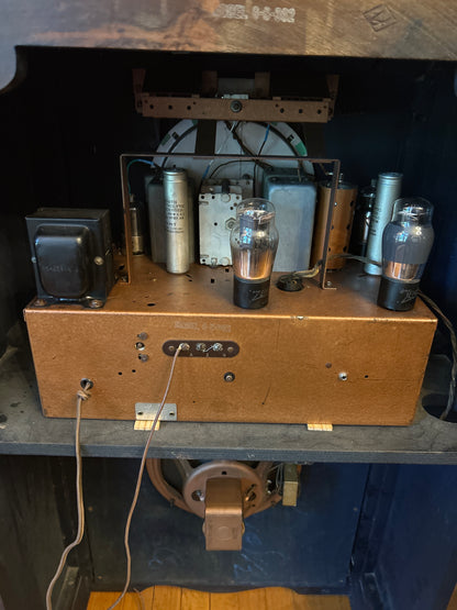 Vintage Zenith 6S254 Tube Amplifier | Restored 1938 Radio - Free Shipping