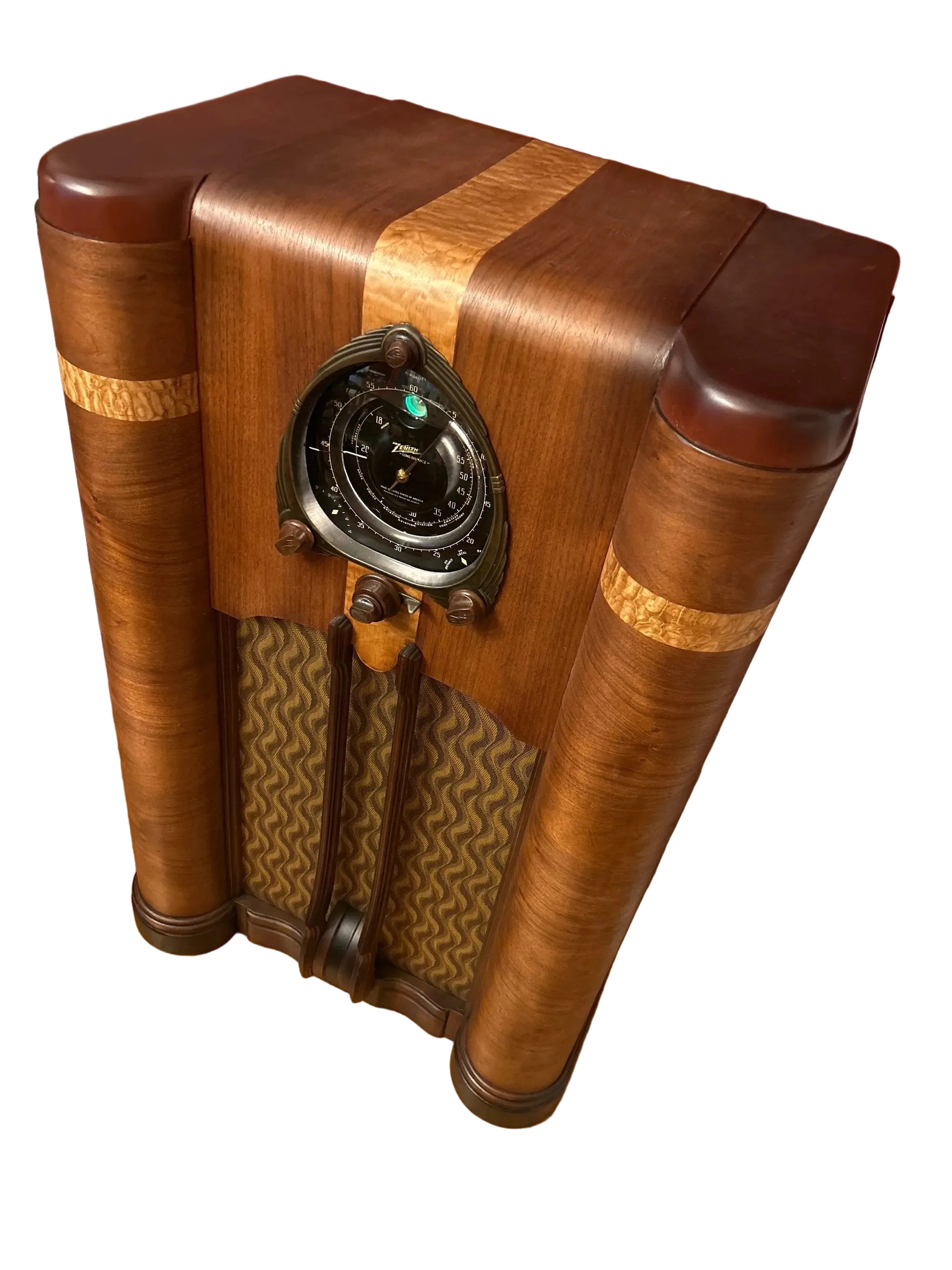 antique console radio