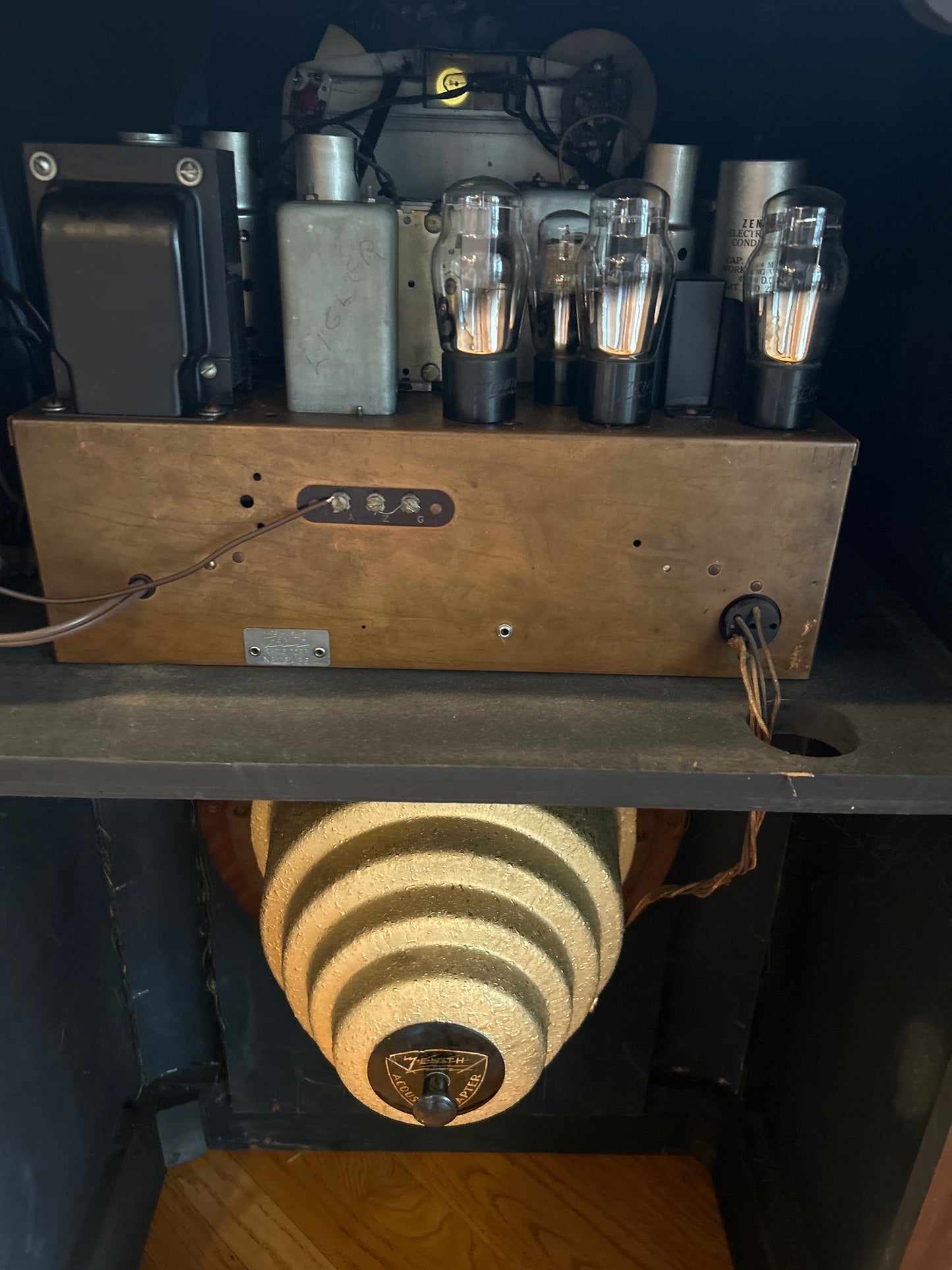 Zenith 10-S-160 Console Radio – Restored w/ Bluetooth Input - Free Shipping