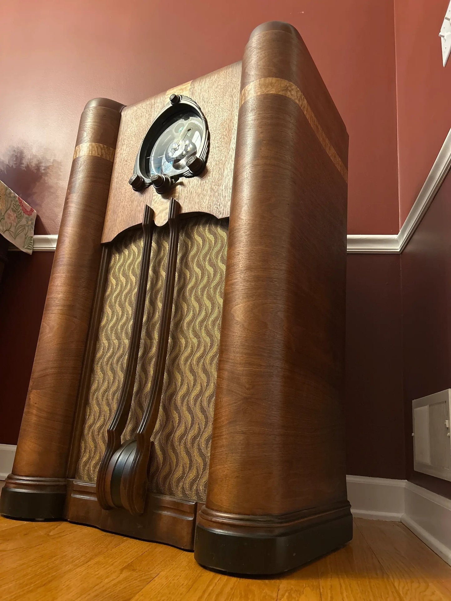 restored antique radio