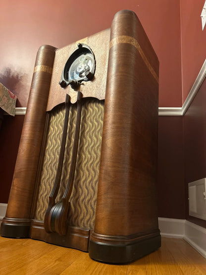 restored antique radio