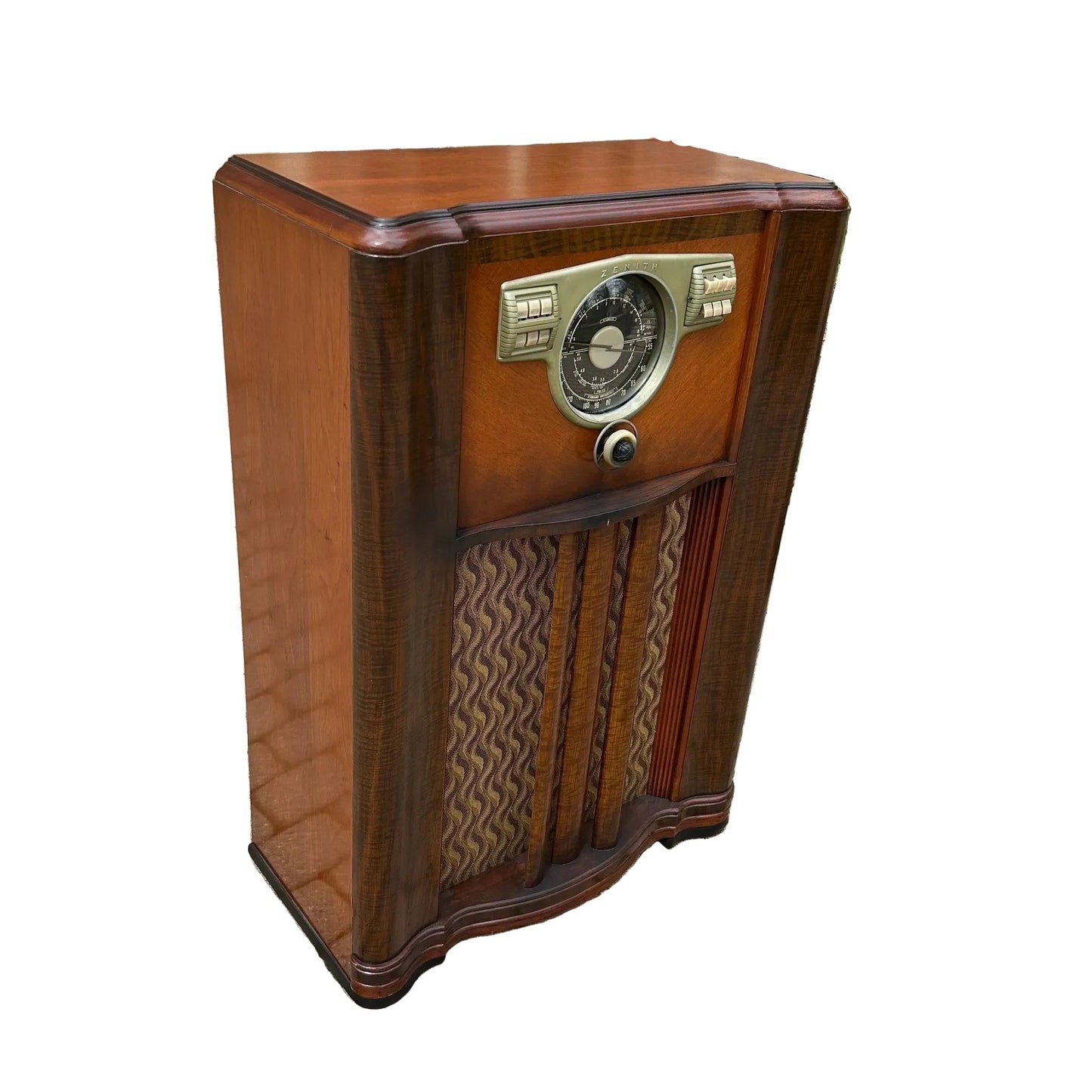 antique console radio