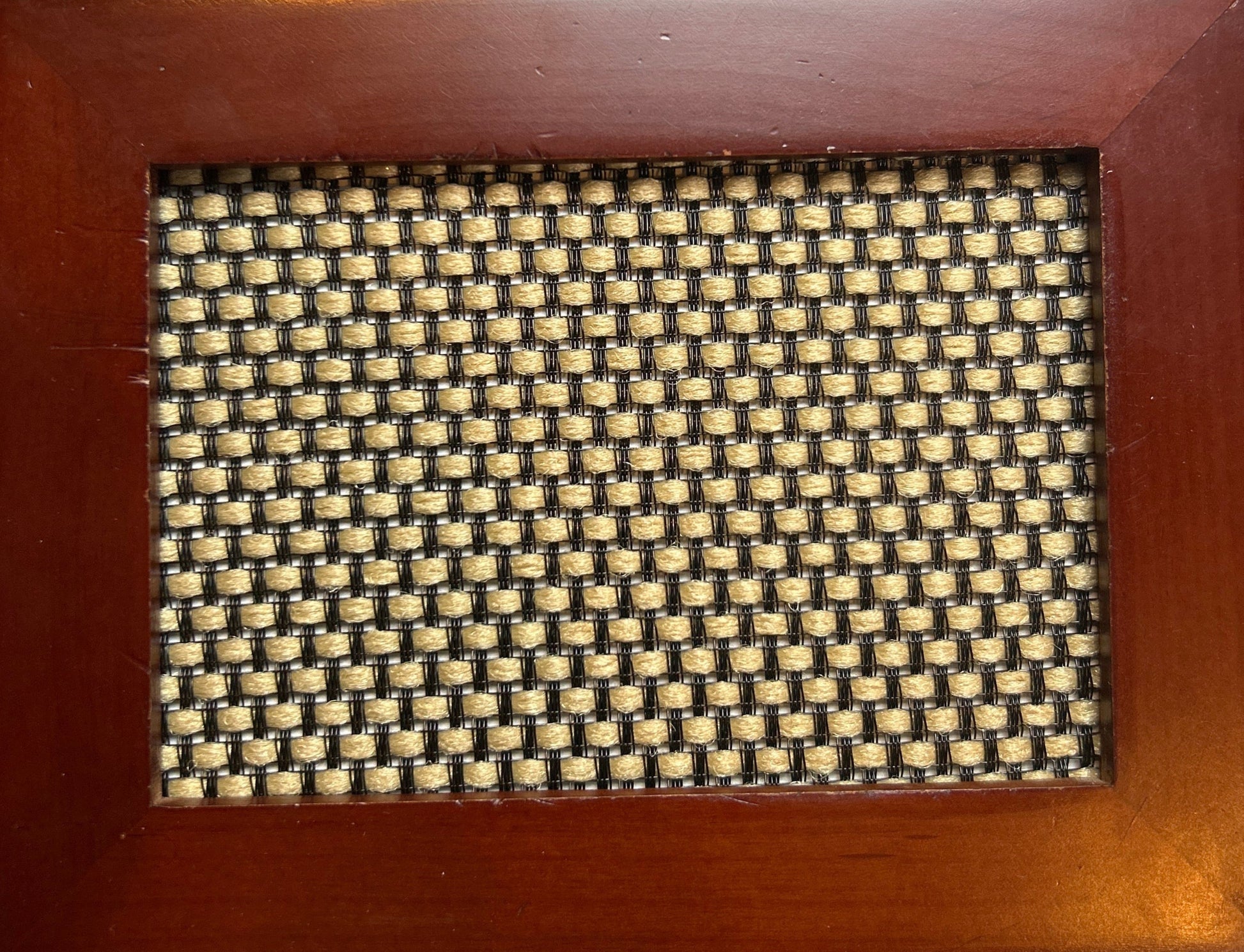 Black & Tan Speaker Grill Cloth