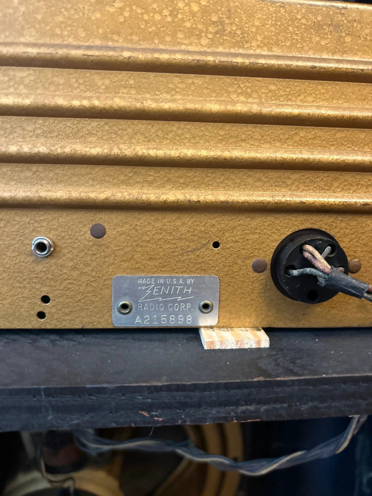 1941 Zenith Tube Amp Console – Free Shipping Included