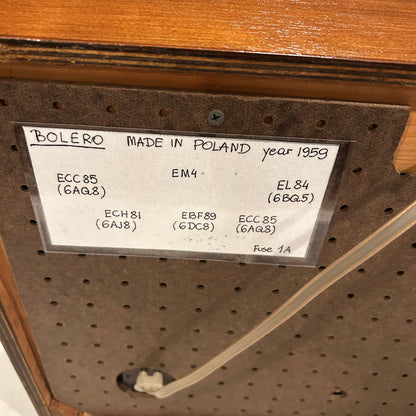 Bolero 3281 Tube Radio