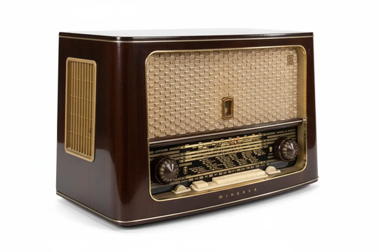 Mid Century Minerva Concord Radio – Restored Tube Audio w/ Bluetooth – Vintage German HiFi