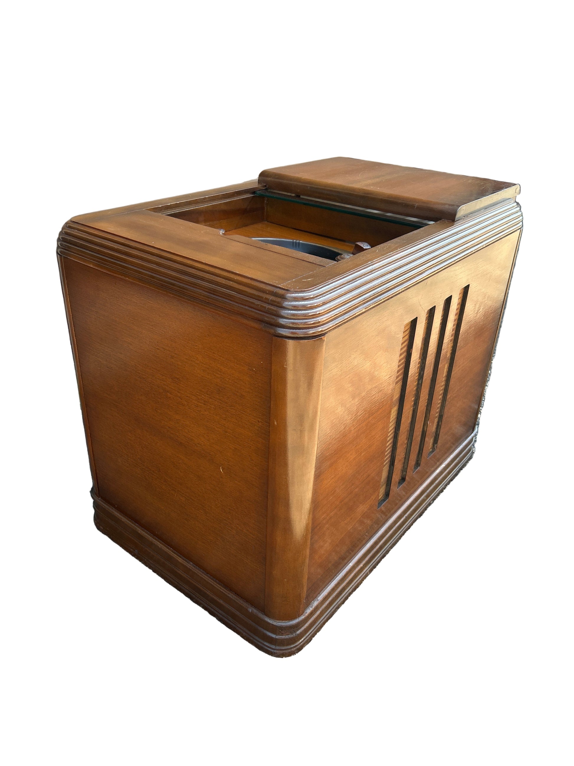 mid century modern end table	