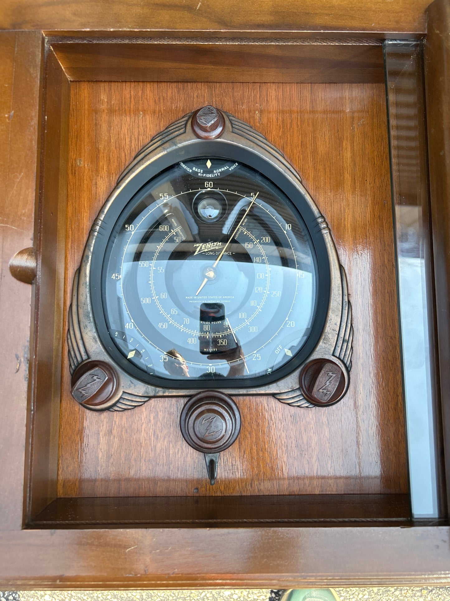 Zenith 8A244 Chairside Radio | Vintage with Bluetooth- Free Shipping in USA