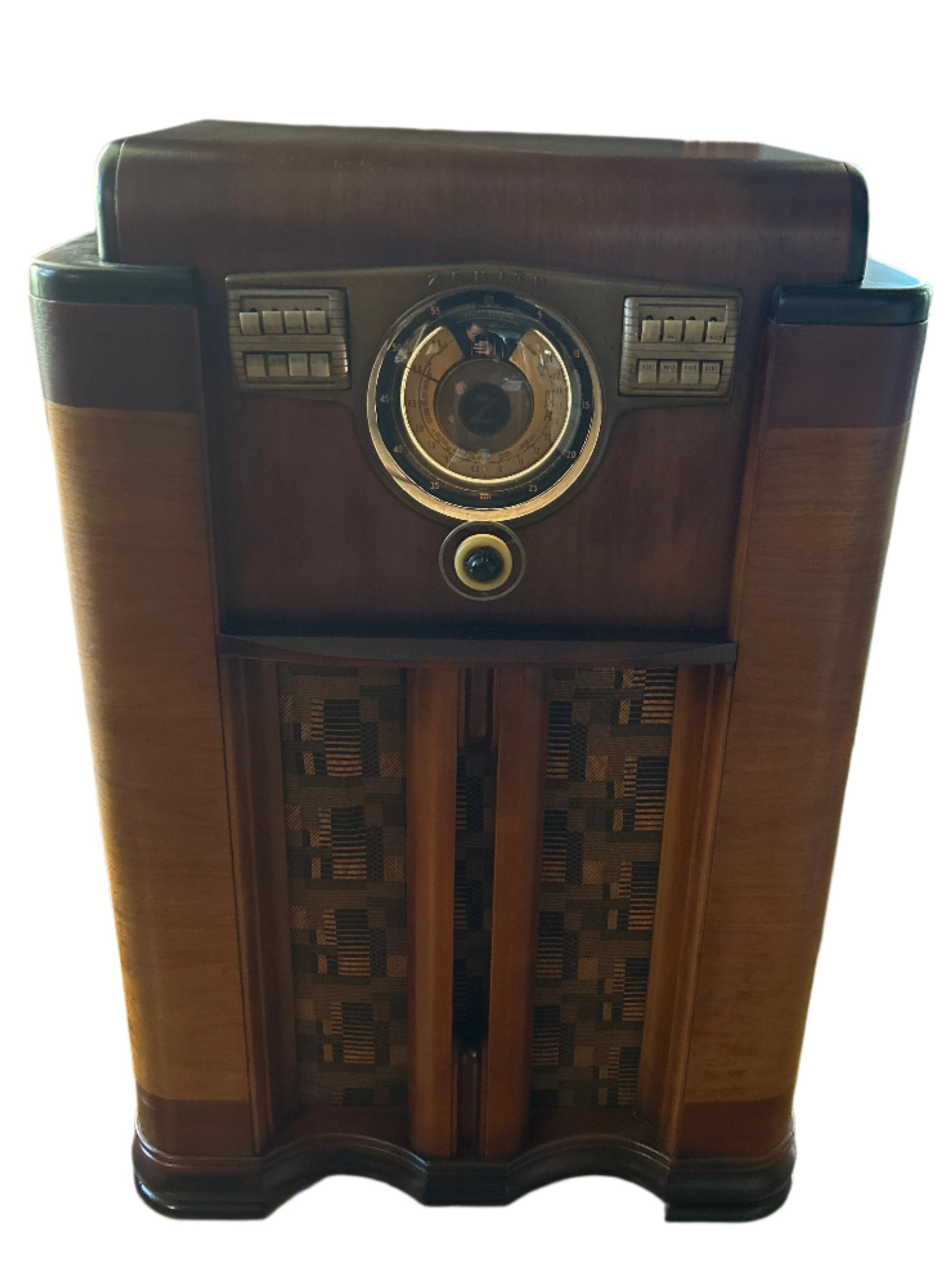 zenith shutter dial radio