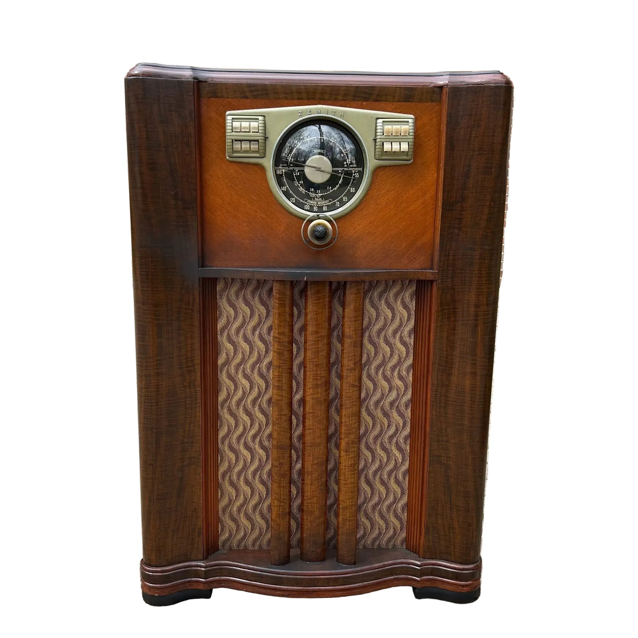 未開封ボリス・グレベンシコフ／ラジオ・サイレンスRadio Silence Vintage Zenith 10-S-567 Console Radio Fully Restored – Big River