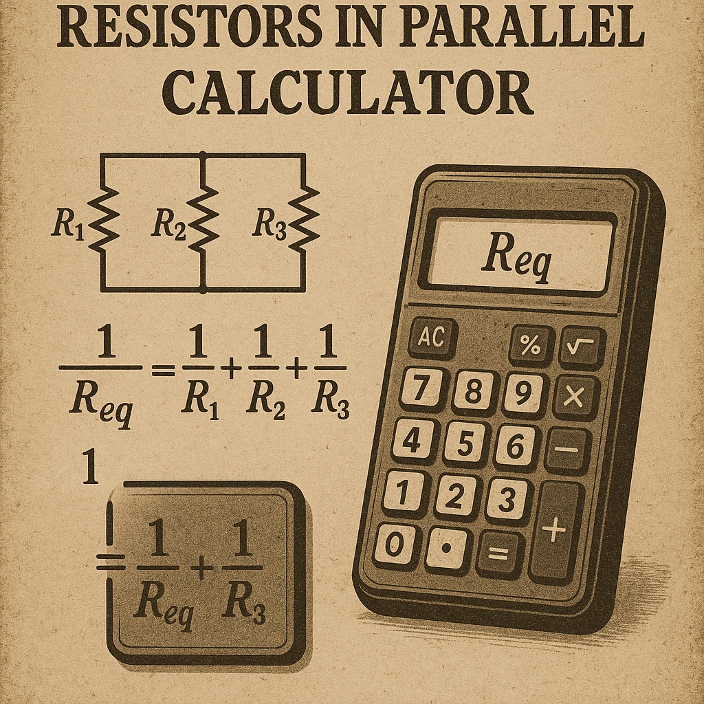 resistors in parallel calculator
