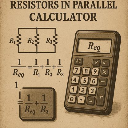 resistors in parallel calculator