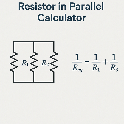 resistors in parallel formula