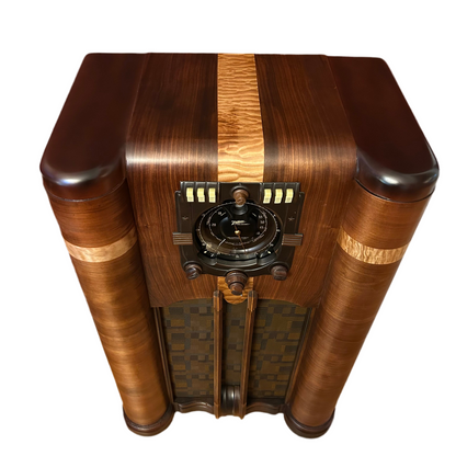 Zenith 9S365 Radio – 1939 Art Deco Patriotic Console - Free Delivery