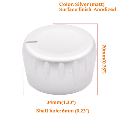 aluminum knobs