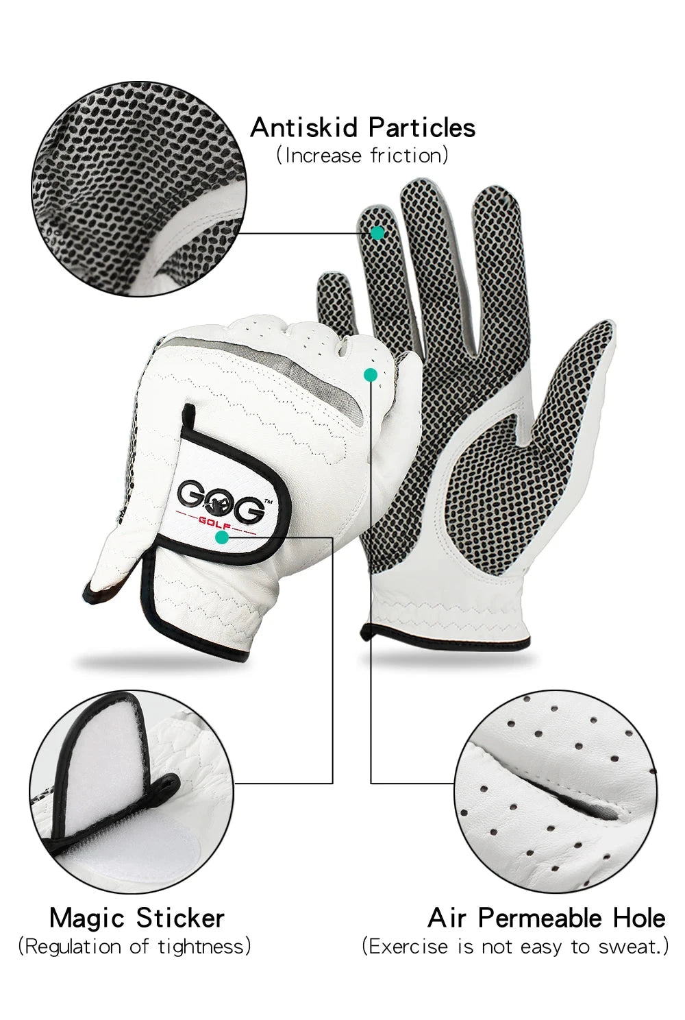 Durable Premium Men's Golf Gloves by Big River Hardware with Genuine Leather and Breathable Fabric for Enhanced Comfort and Grip in Various Sizes