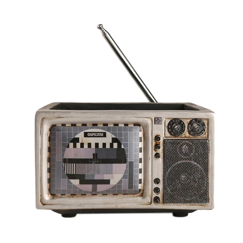 Big River Hardware Sedum Planter Retro Radio Style
