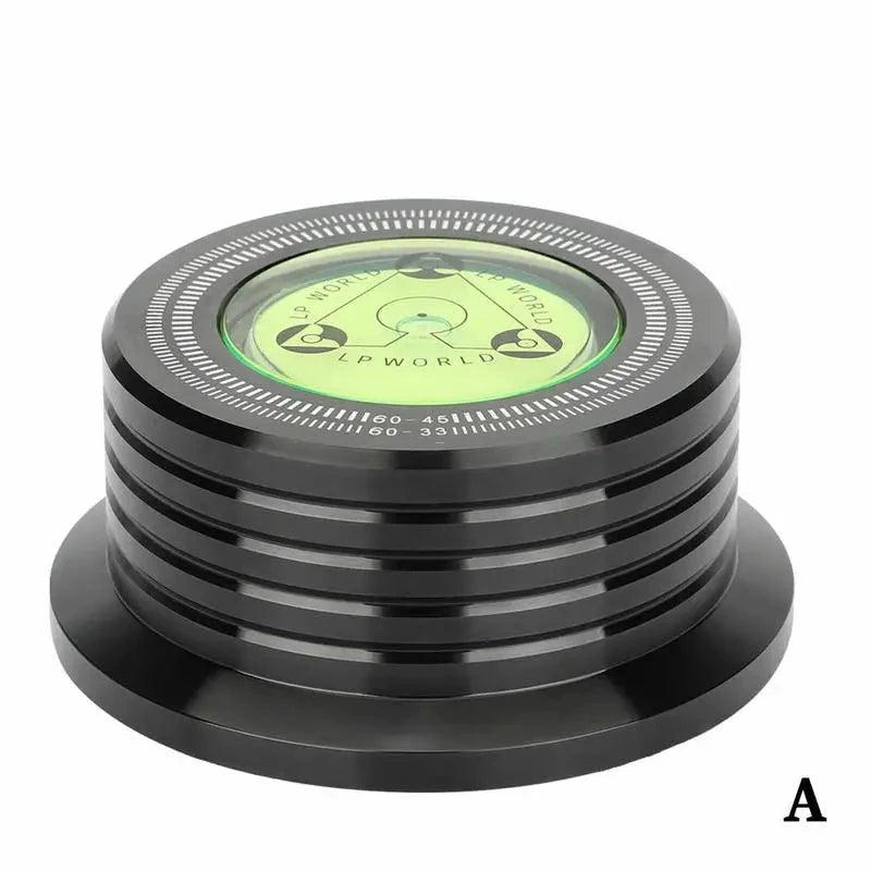 1pcs 60hz for LP Recording Stabilizer Universal Vinyl Record Turntable Aluminum Player With Level Stabilizer Clamp Alloy Weight