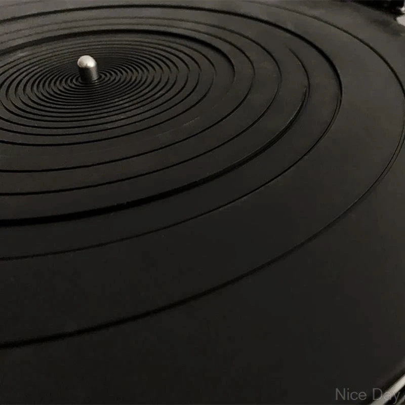 Big River Hardware High-Grade Silicone Turntable Mat for Superior Sound Quality and Static Elimination for Vinyl Enthusiasts