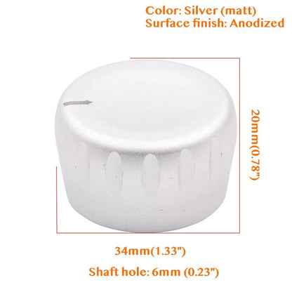 aluminum knobs