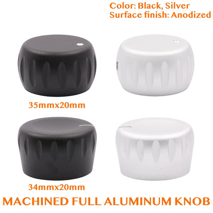 aluminum knobs