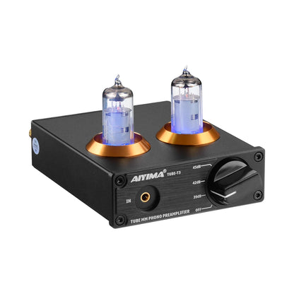 Big River Hardware High-Fidelity Phono Preamp for Turntables with Crystal Clear Sound and Low Distortion